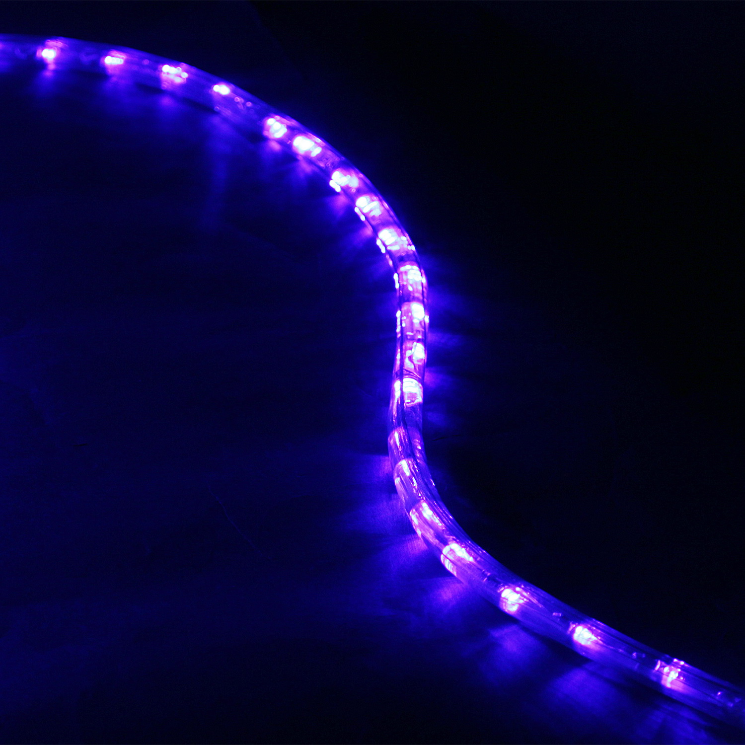 11-2W-100M-220V-LED-U BL дюралайт круглый