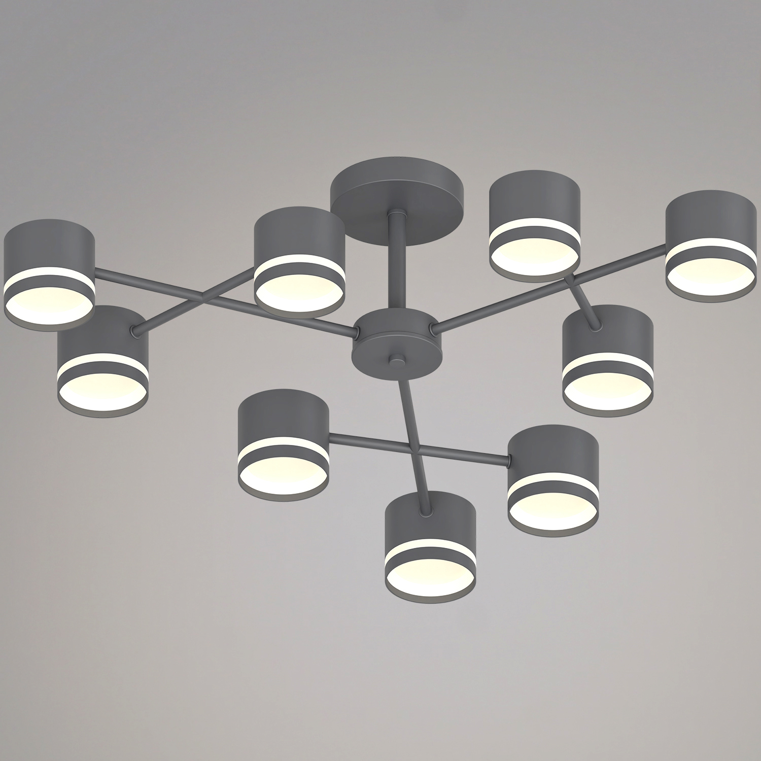96730-0.3-09 GX53 GREY светильник потолочный
