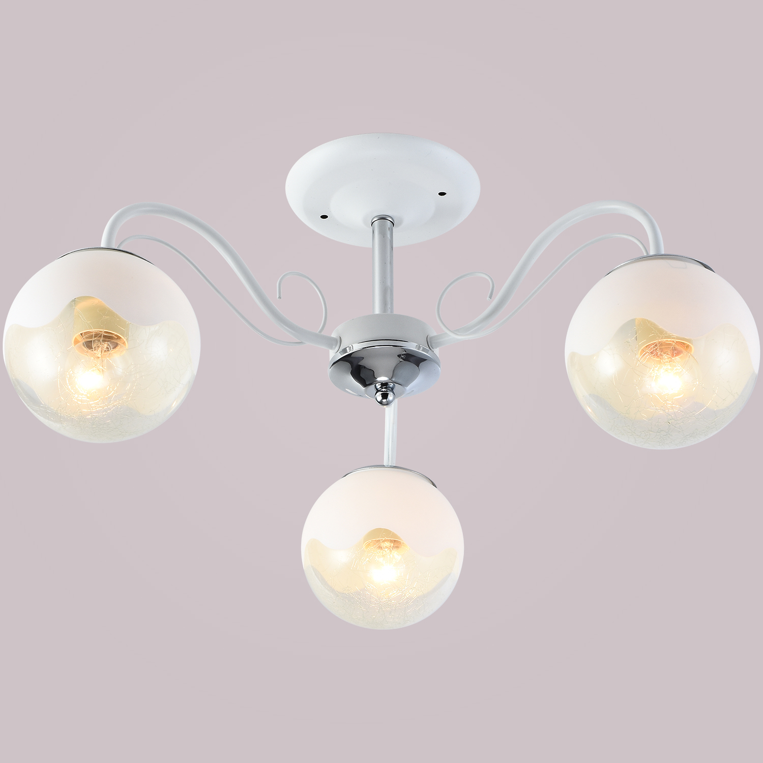 01326-0.3-03 WH+CR светильник потолочный