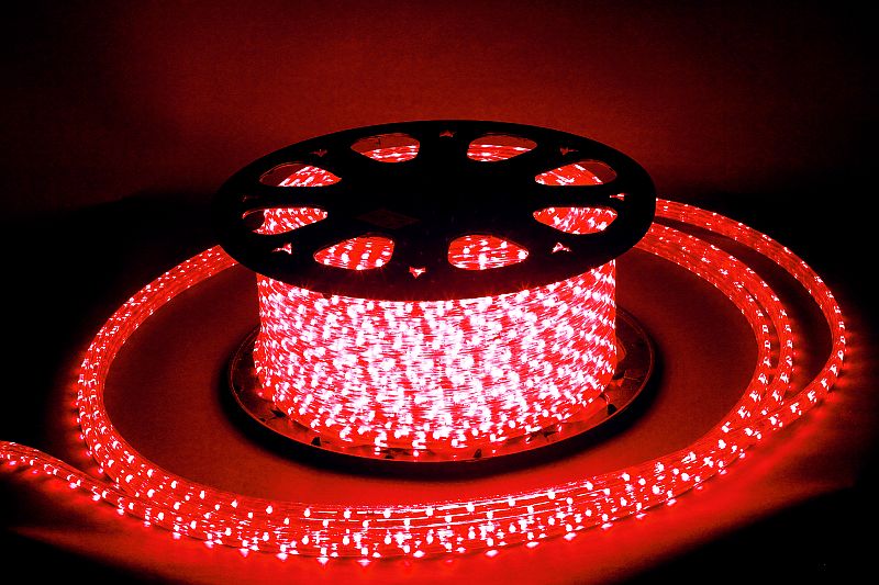 10x14-3W-50M-220V-LED-U RD дюралайт прямоугольный