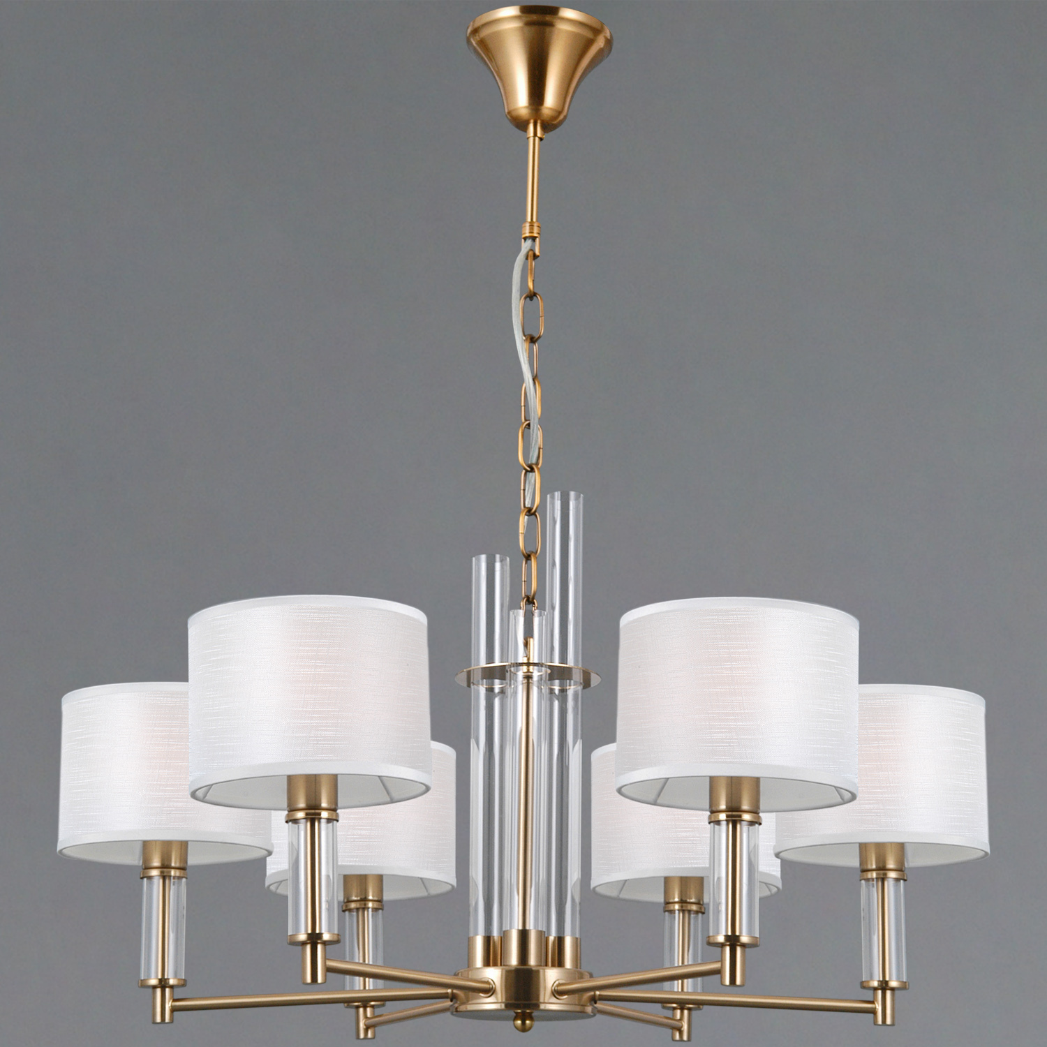 IL0755-6PSQ-25 BRASS GENOA светильник потолочный