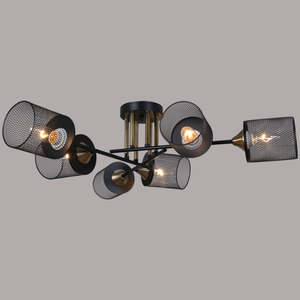 38460-0.3-06 BK+COPPER светильник потолочный