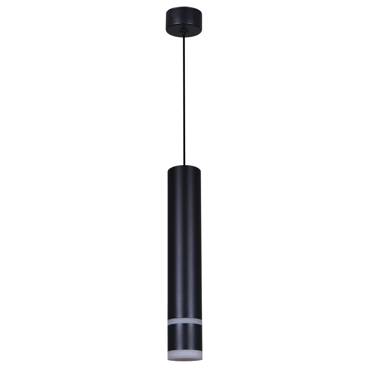 16005-0.9-001LD 300mm GU10 BK светильник точ.