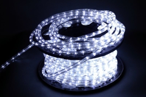 13-2W-100M-220V-LED-U "L" WT дюралайт круглый