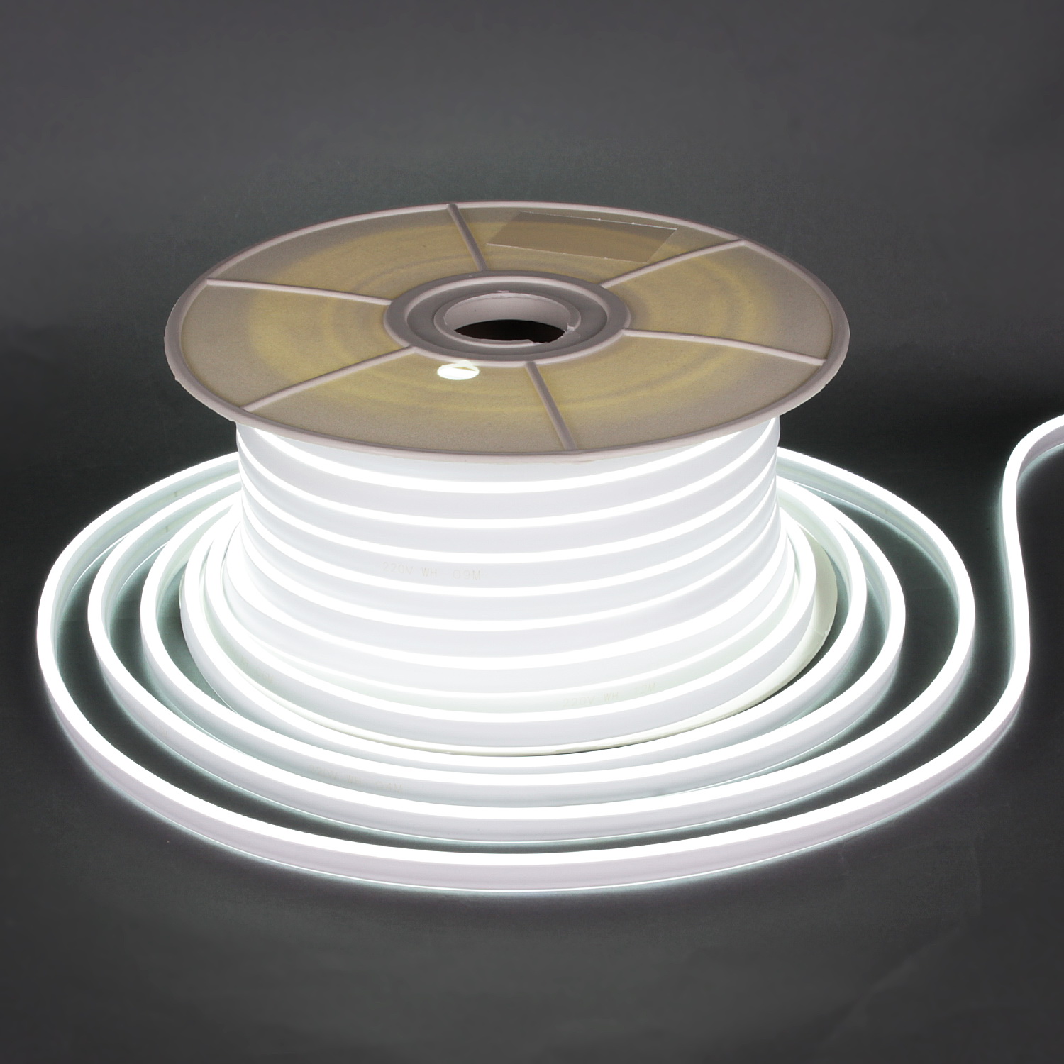 A-522 W гибкий свет 7х15мм, 120LED/1м, 220V, двухсторонний