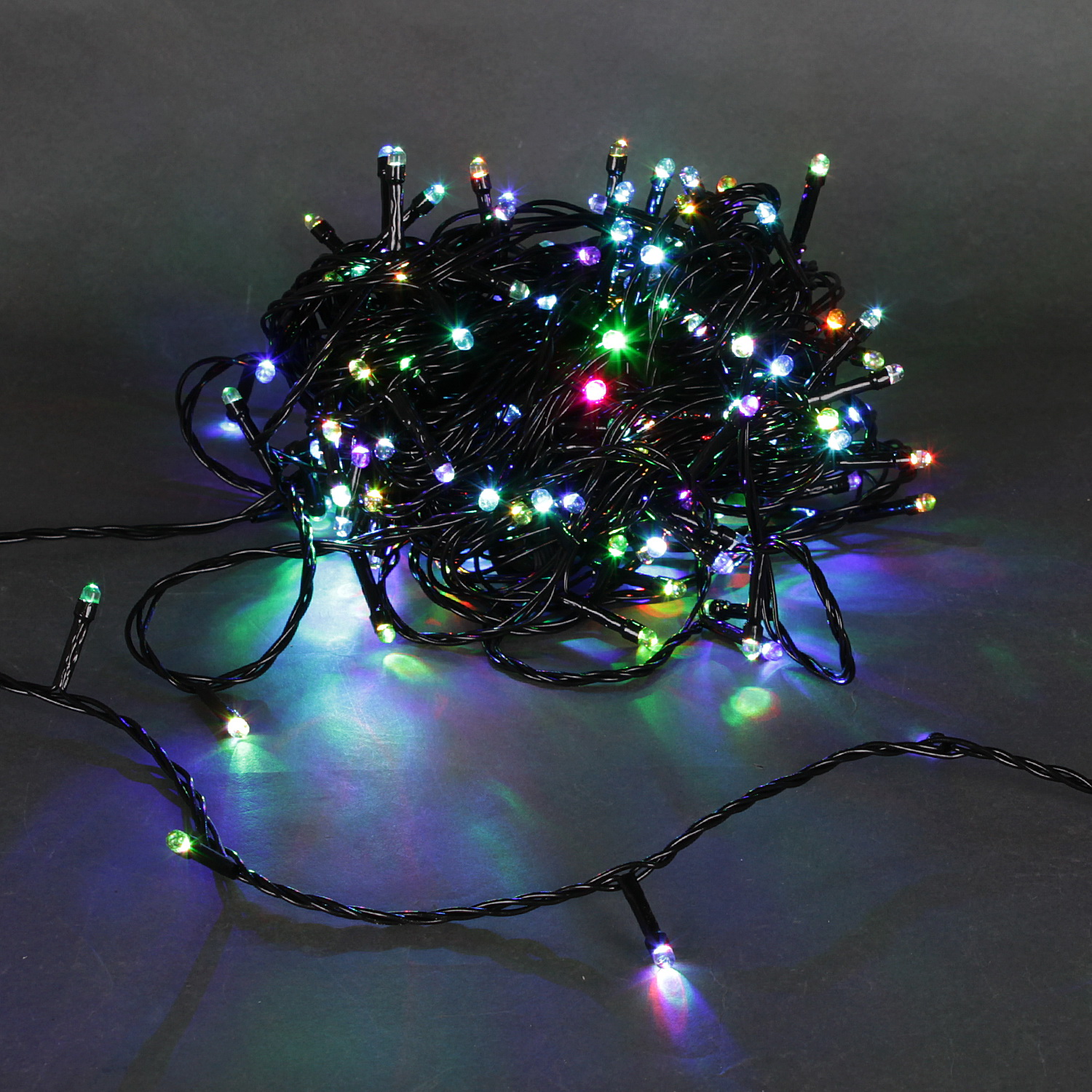 A-244 RGB гирлянда светодиодная 18м 200LED влагозащищенная
