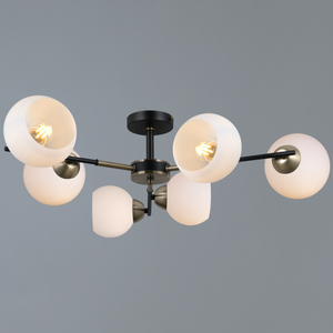 IL0469-6CSQ-24 BK AB LIBRA светильник потолочный