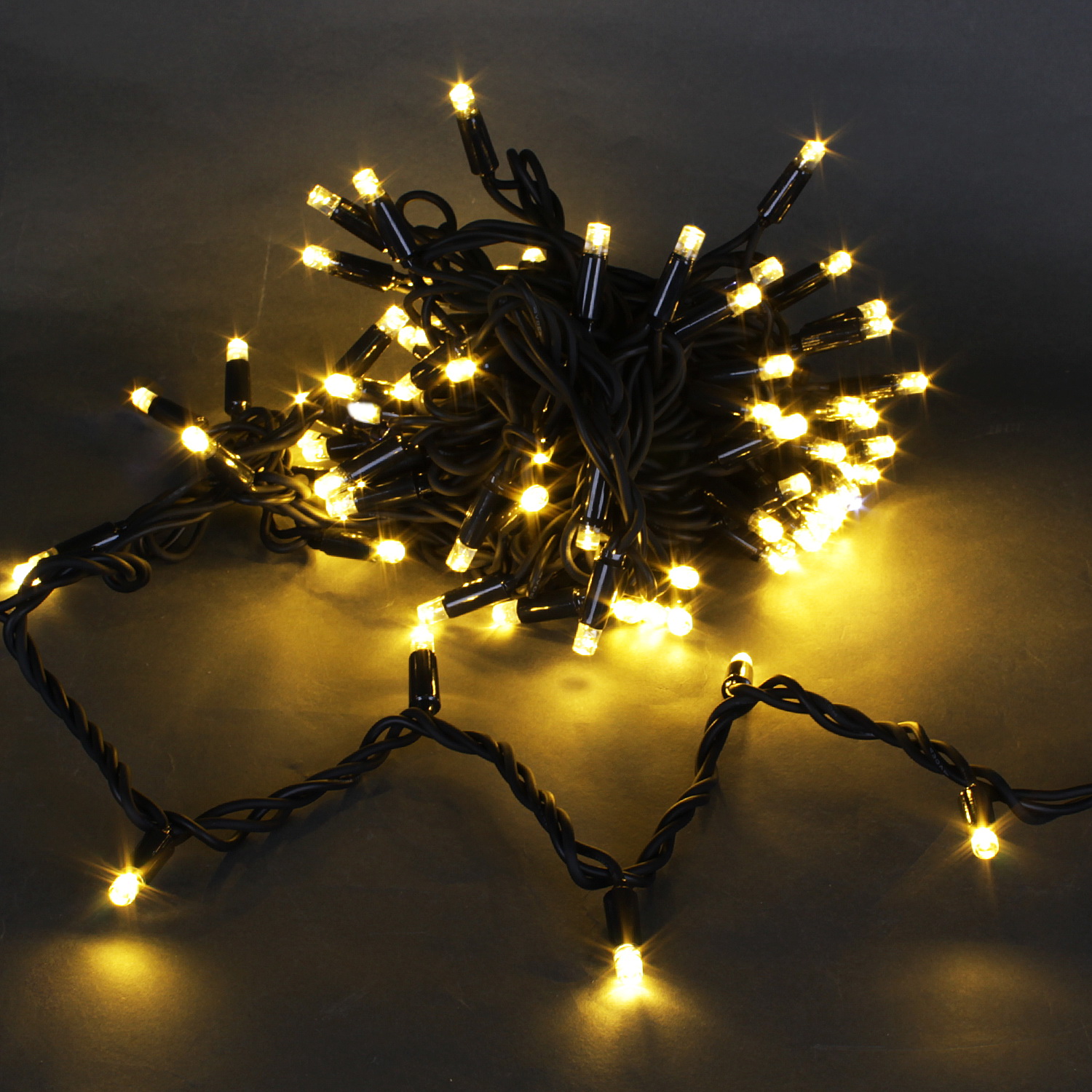 A-026A WW гирлянда светодиодная 10м 100LED влагозащищен. морозостойкая