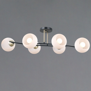 IL0798-6CSQ-25 BK AB TRENTO светильник потолочный