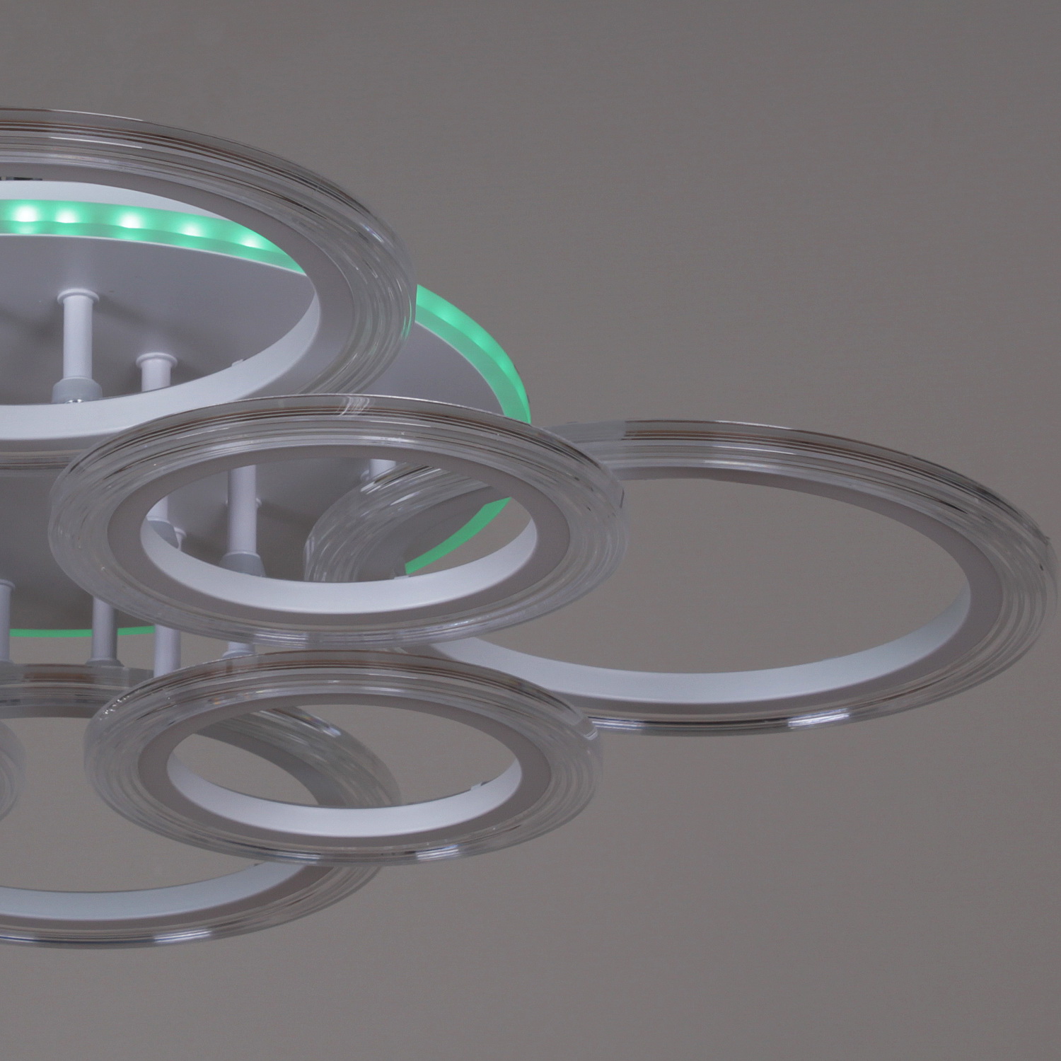 09812-3.3-4+4A WH (RGB) светильник потолочный