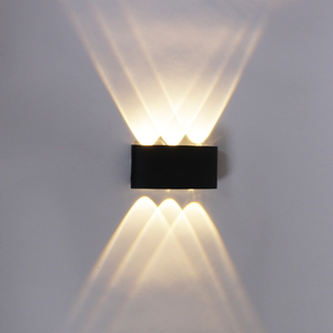 86833-9.2-006KT "L" LED6*1W BK светильник настенный