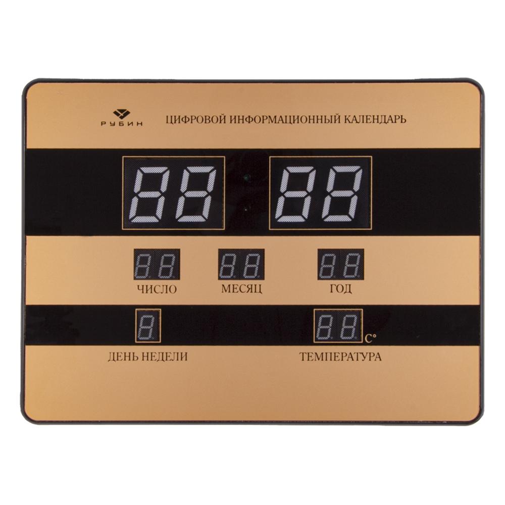 OT 16 C "L" часы настенные электронные 30х39,5х2,5см "Рубин" (10)