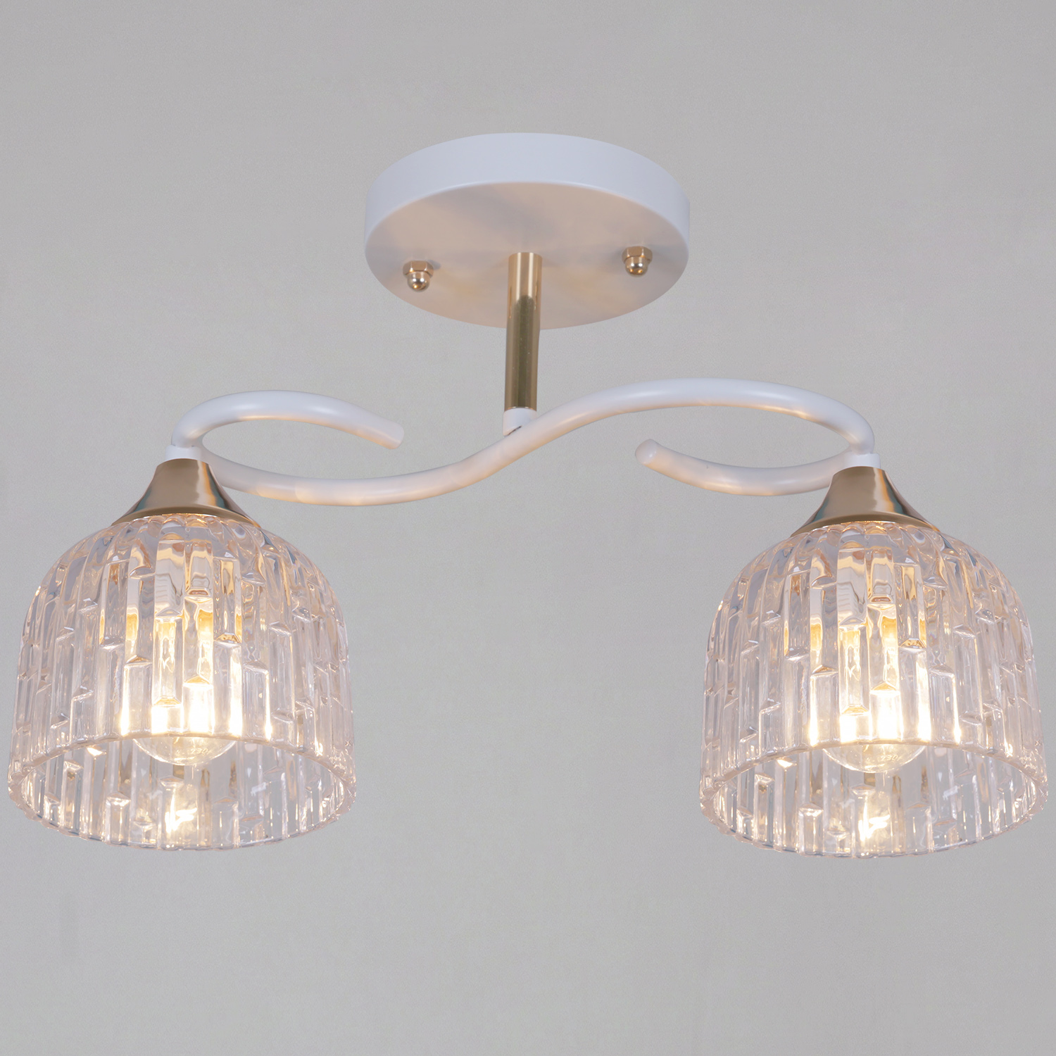 16360-0.3-02 WH+FG светильник потолочный