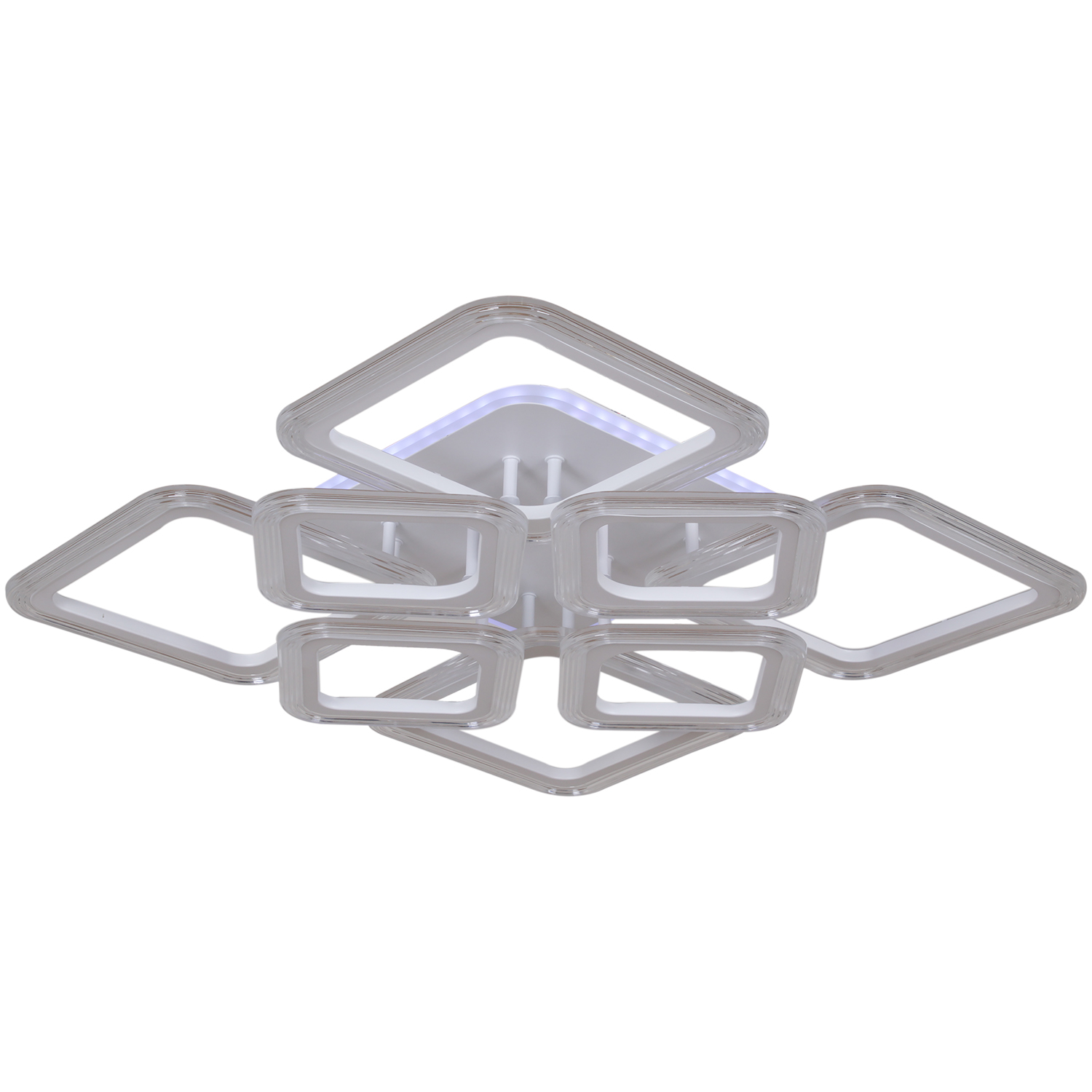 09826-3.3-4+4A WH (RGB) светильник потолочный