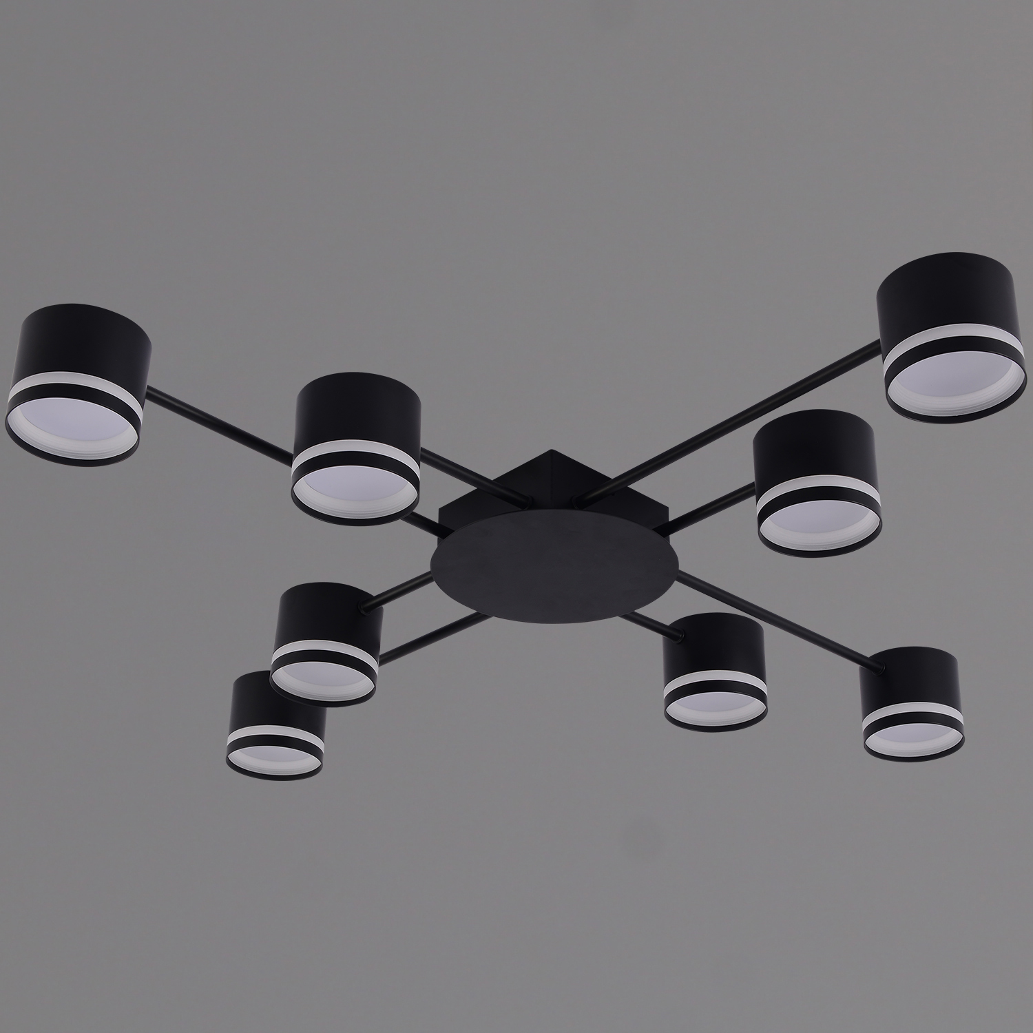 56730-0.3-08 GX53 BK светильник потолочный