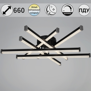 63090-0.3-06 BK светильник потолочный