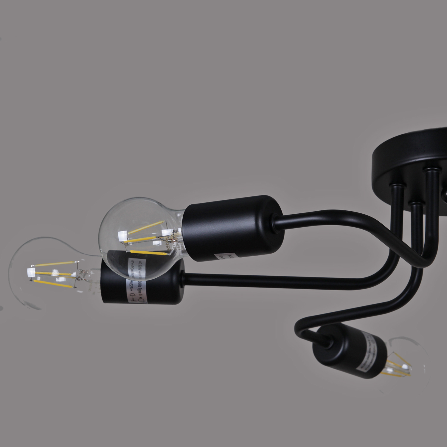 01736-0.3-06 BK светильник потолочный