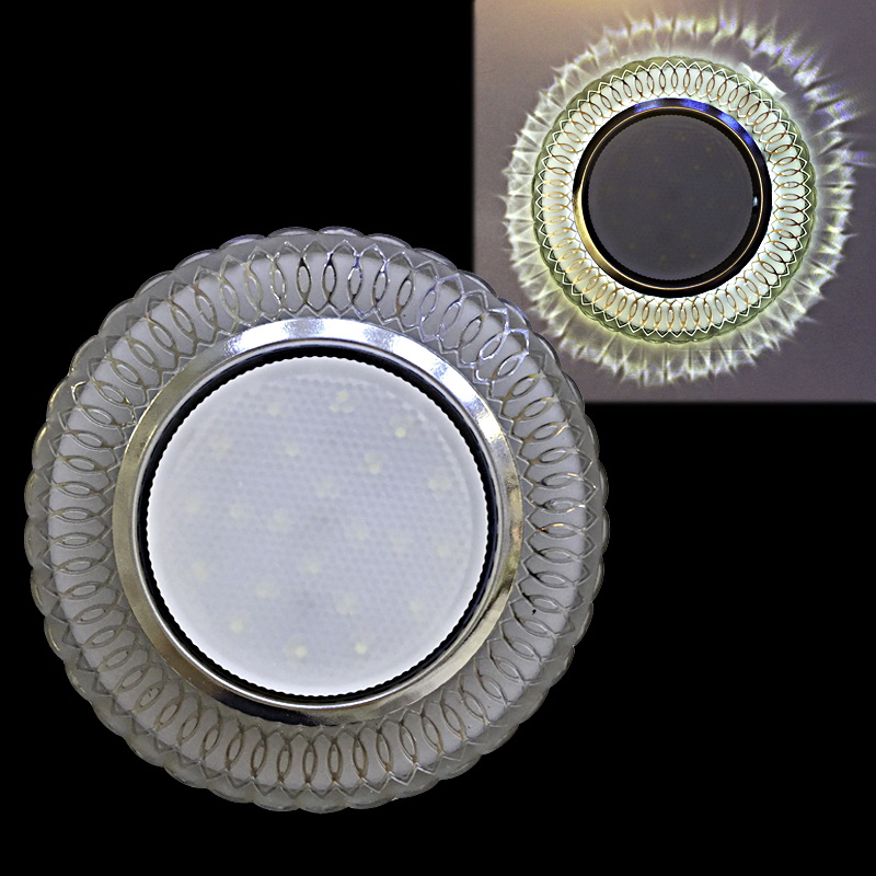 53406-9.0-001PL GX53+LED4W GY светильник точ.