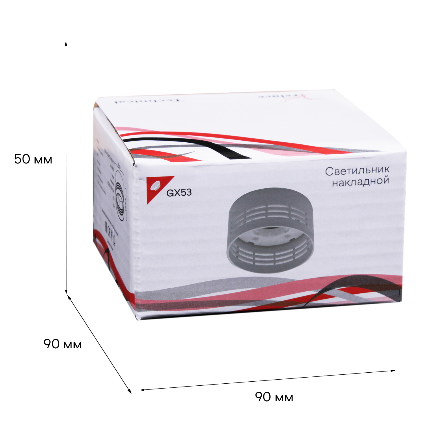 53014-9.5-001CT GX53 WT светильник точ.