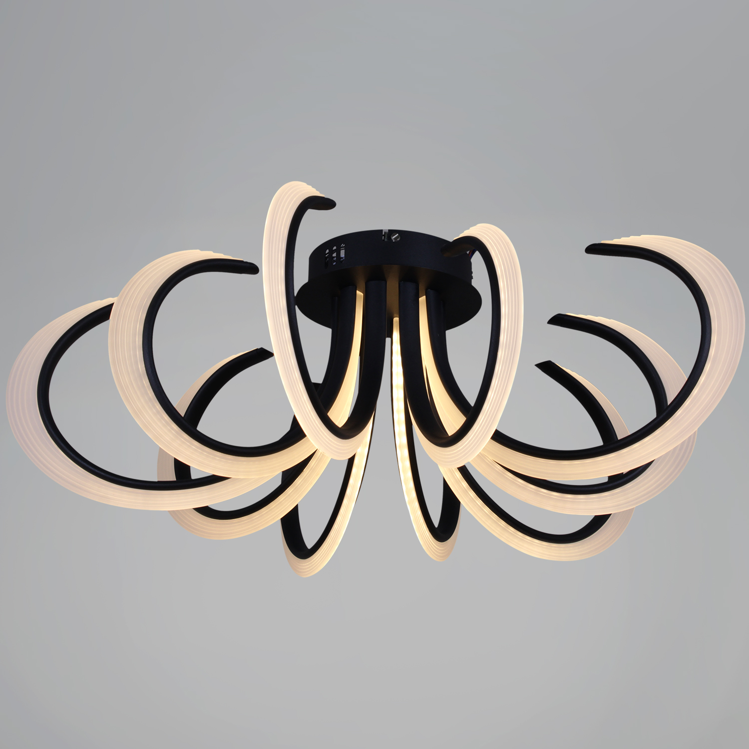 74390-0.3-5+5 black светильник потолочный