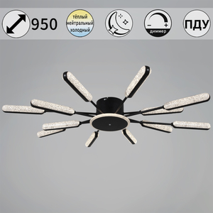 97290-0.3-12 BK светильник потолочный