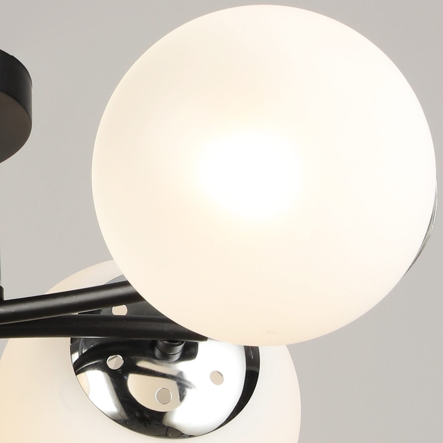 02318-0.3-04 BK+CH светильник потолочный