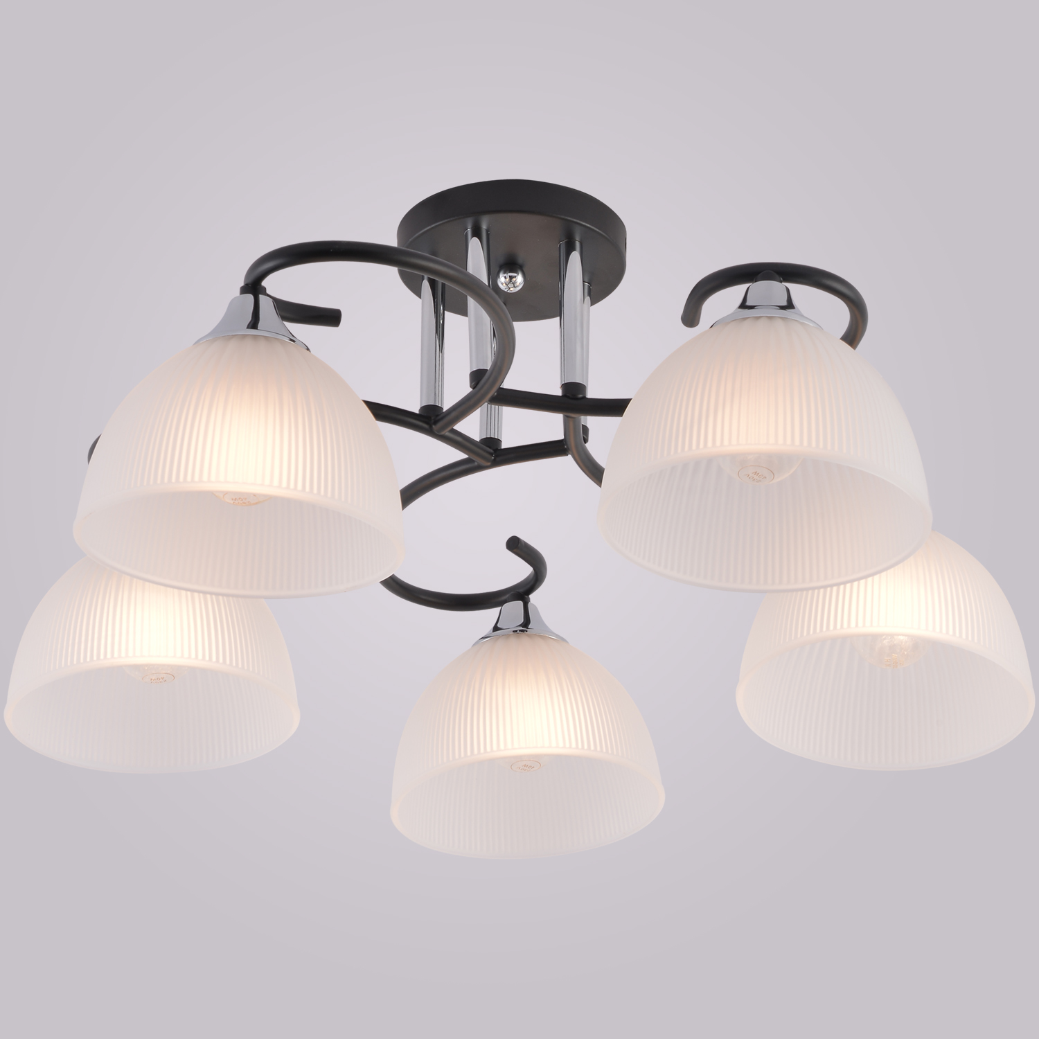 01635-0.3-05 BK+CR светильник потолочный