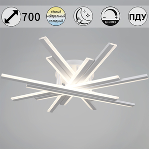 16090-0.3-08 BK/WH светильник потолочный