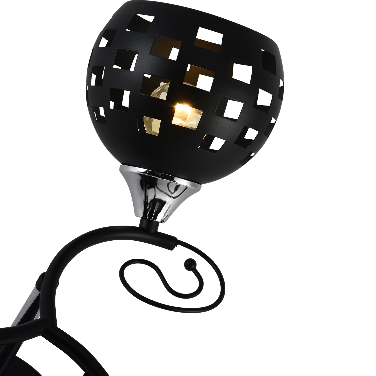 01381-0.3-03 BK+CR светильник потолочный