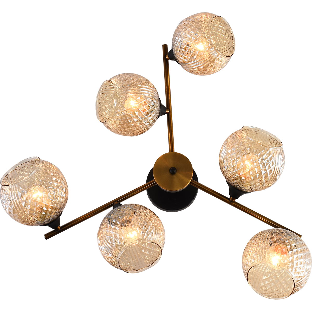 11341-0.3-06 GOLD BRONZE+BK светильник потолочный