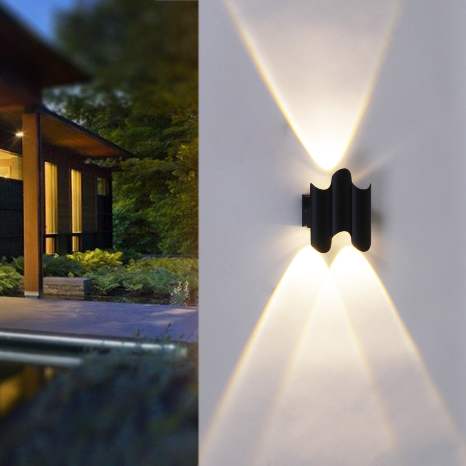 86851-9.2-003KT LED3W BK светильник настенный