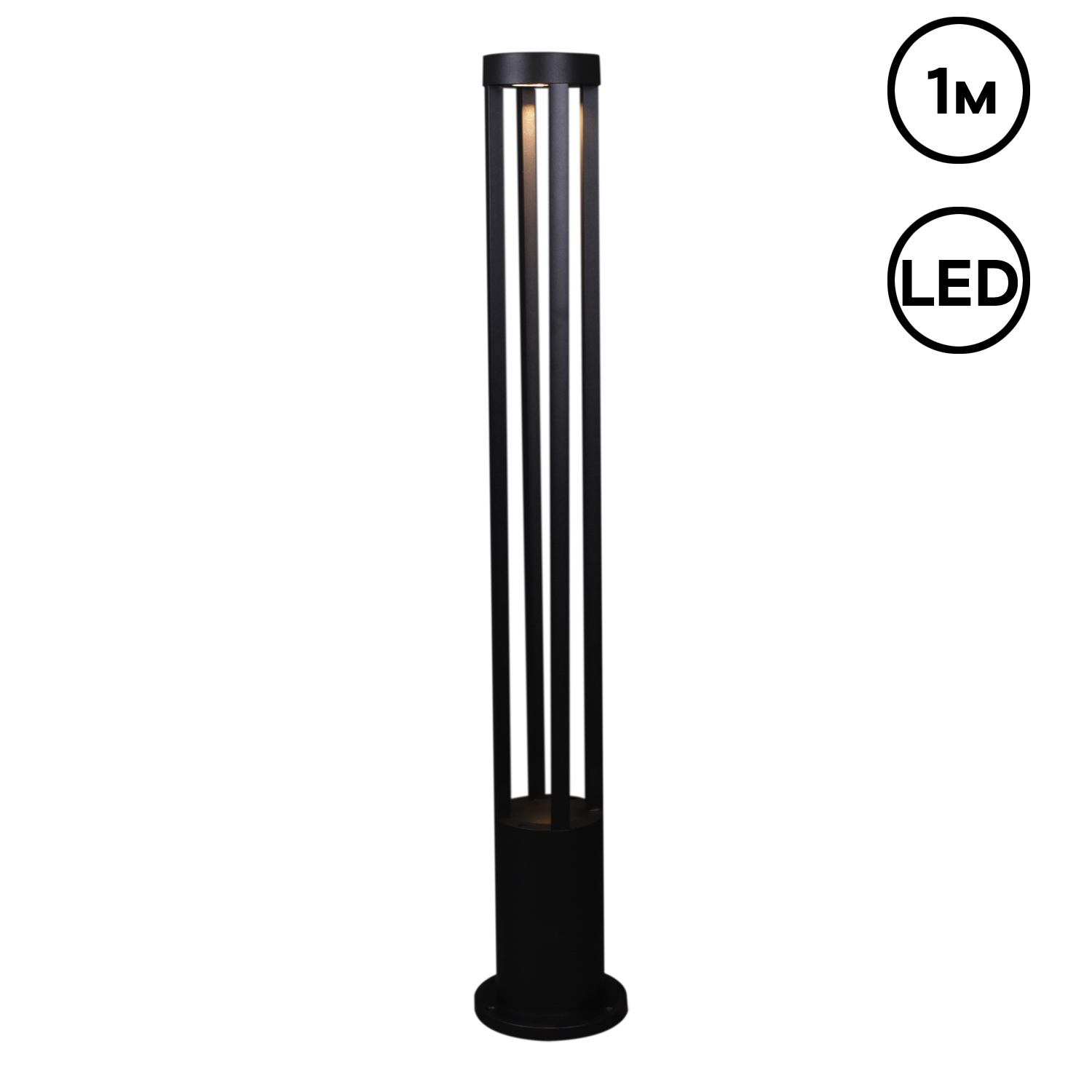 09958-0.7-001JH 1,0M LED7W BK RLOS фонарь