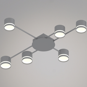 56730-0.3-06 GX53 GREY светильник потолочный