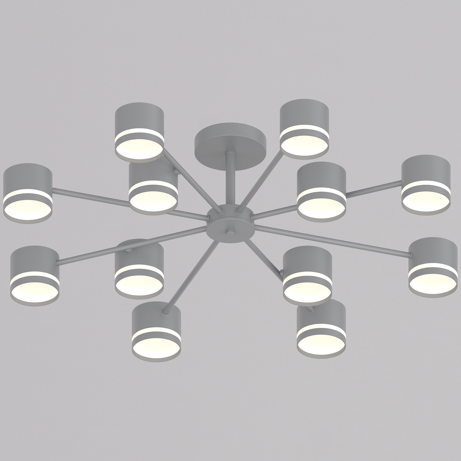 89730-0.3-12 GX53 GREY "L" светильник потолочный