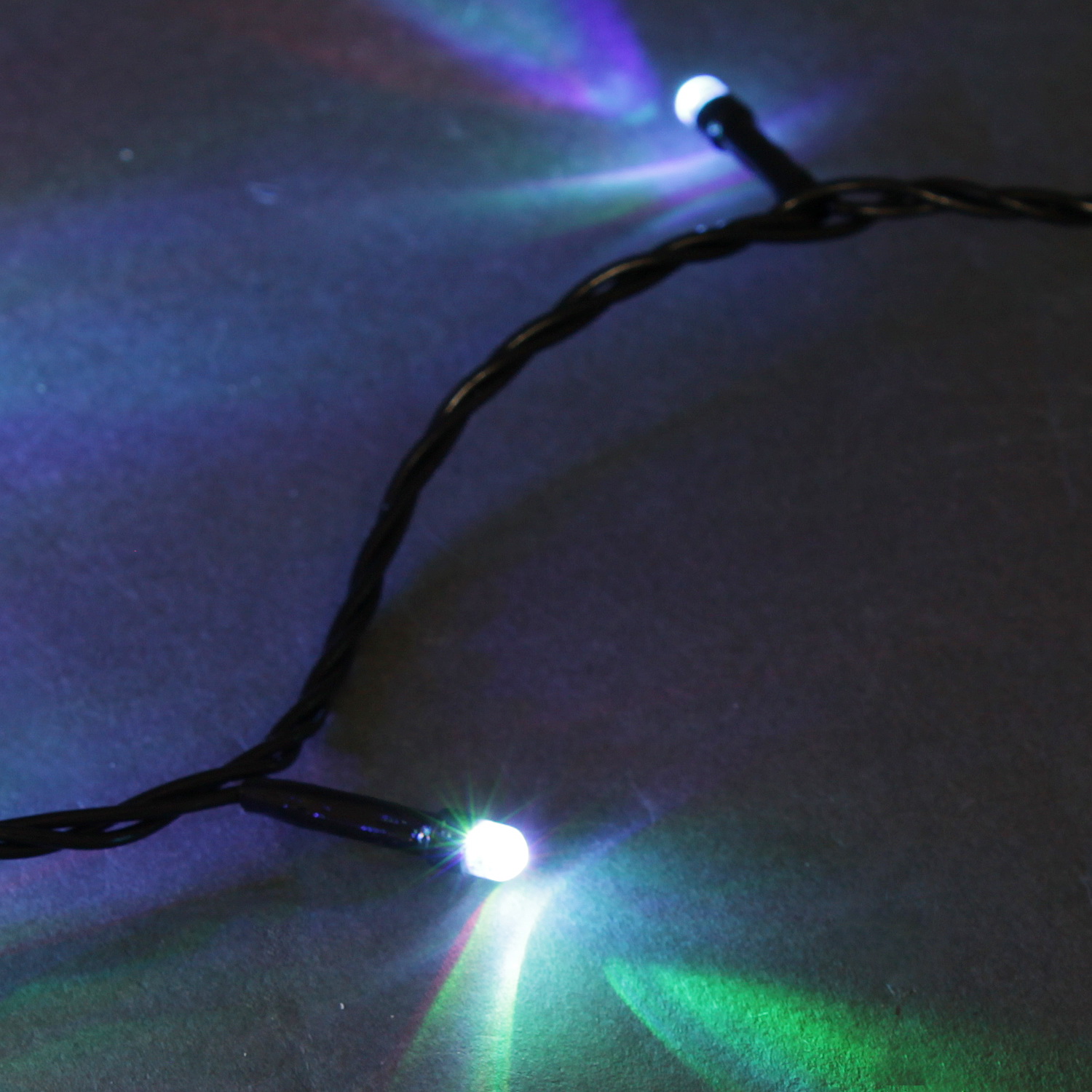 A-244 RGB гирлянда светодиодная 18м 200LED влагозащищенная