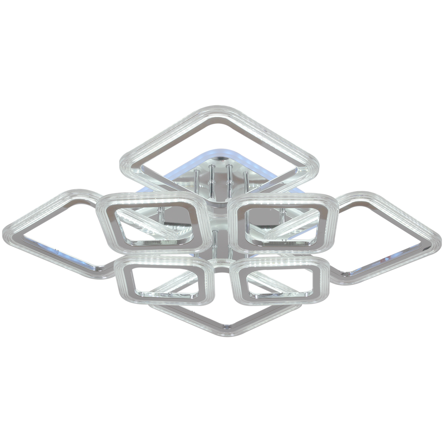 09826-3.3-4+4C CR (RGB) светильник потолочный