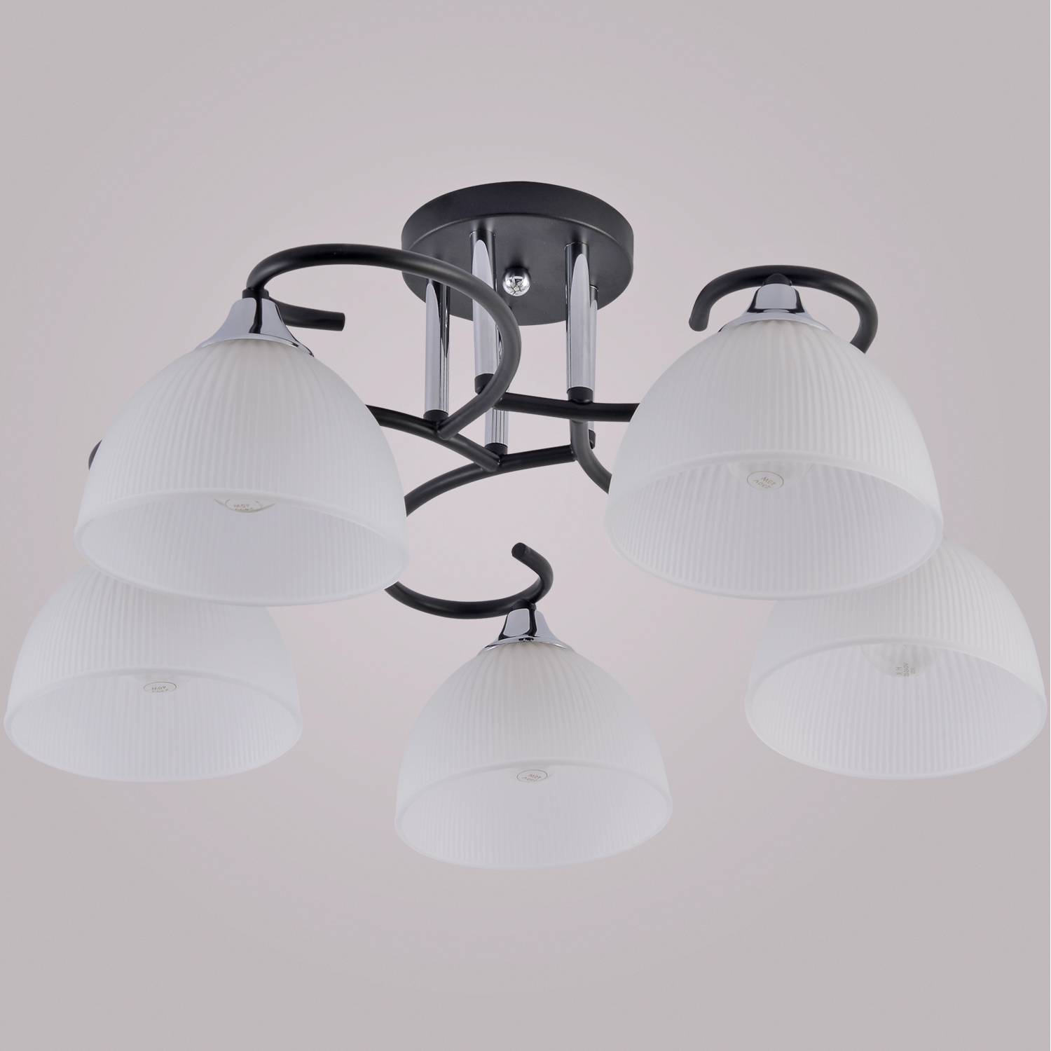 01635-0.3-05 BK+CR светильник потолочный