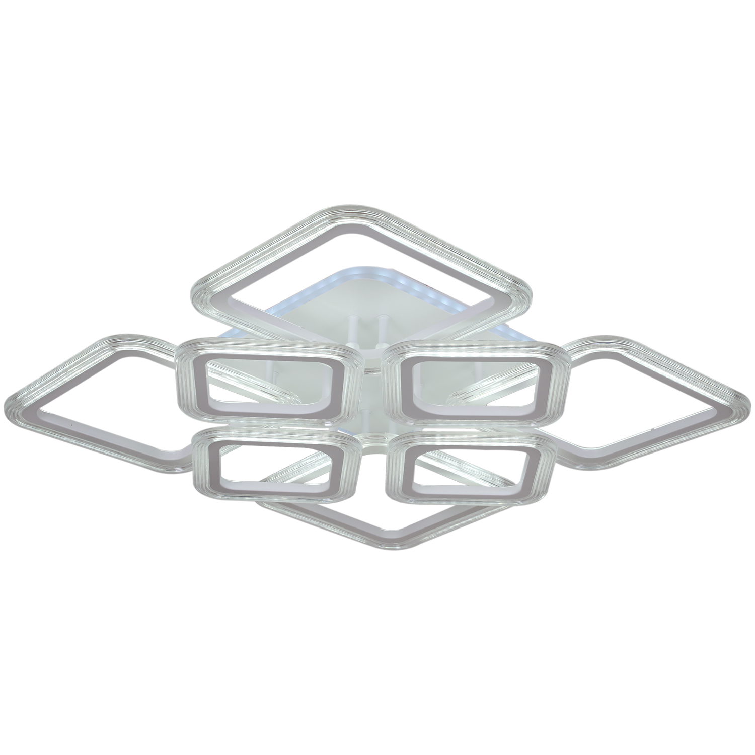 09826-3.3-4+4A WH (RGB) светильник потолочный