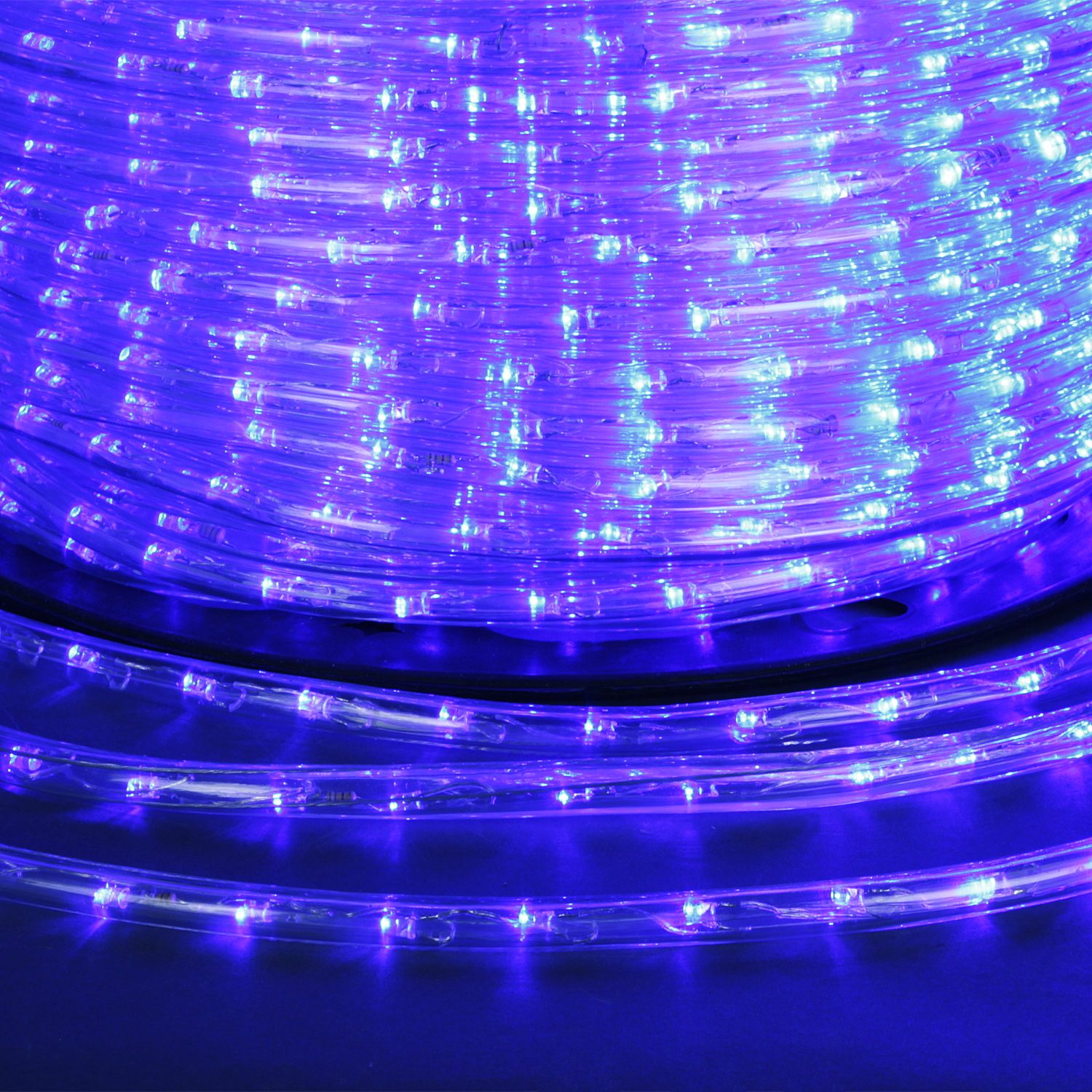 11-2W-100M-220V-LED-U BL дюралайт круглый