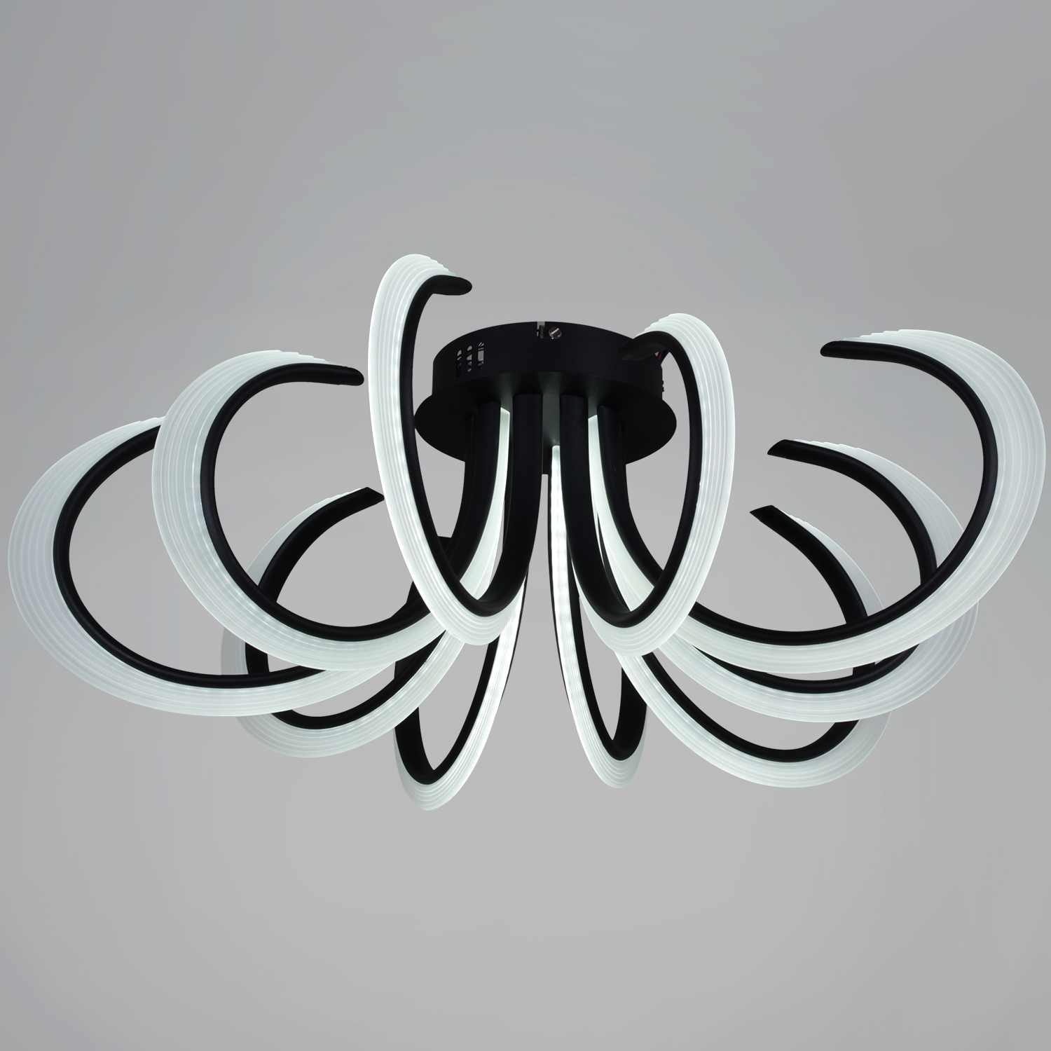 74390-0.3-5+5 black светильник потолочный