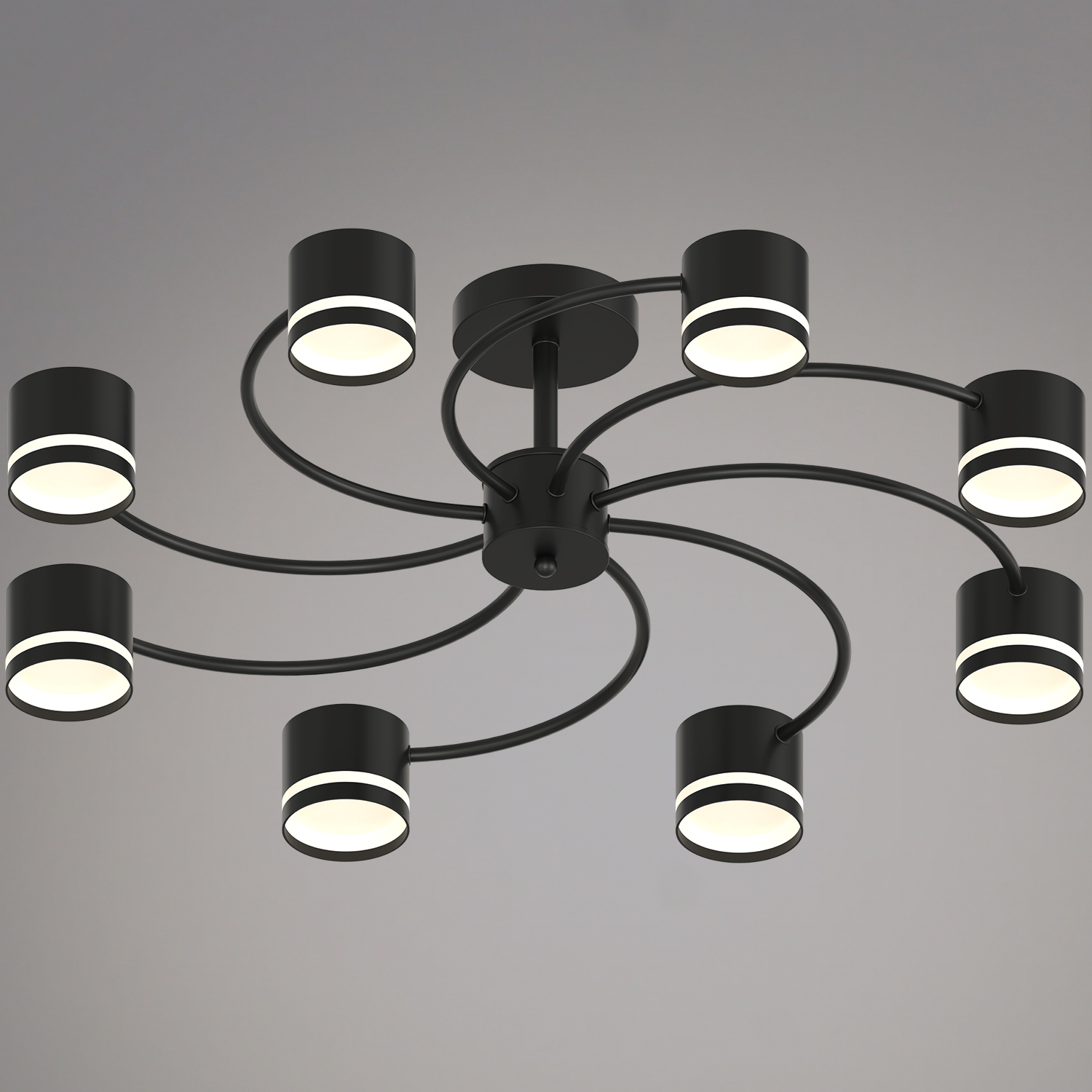 26730-0.3-08 GX53 BK светильник потолочный