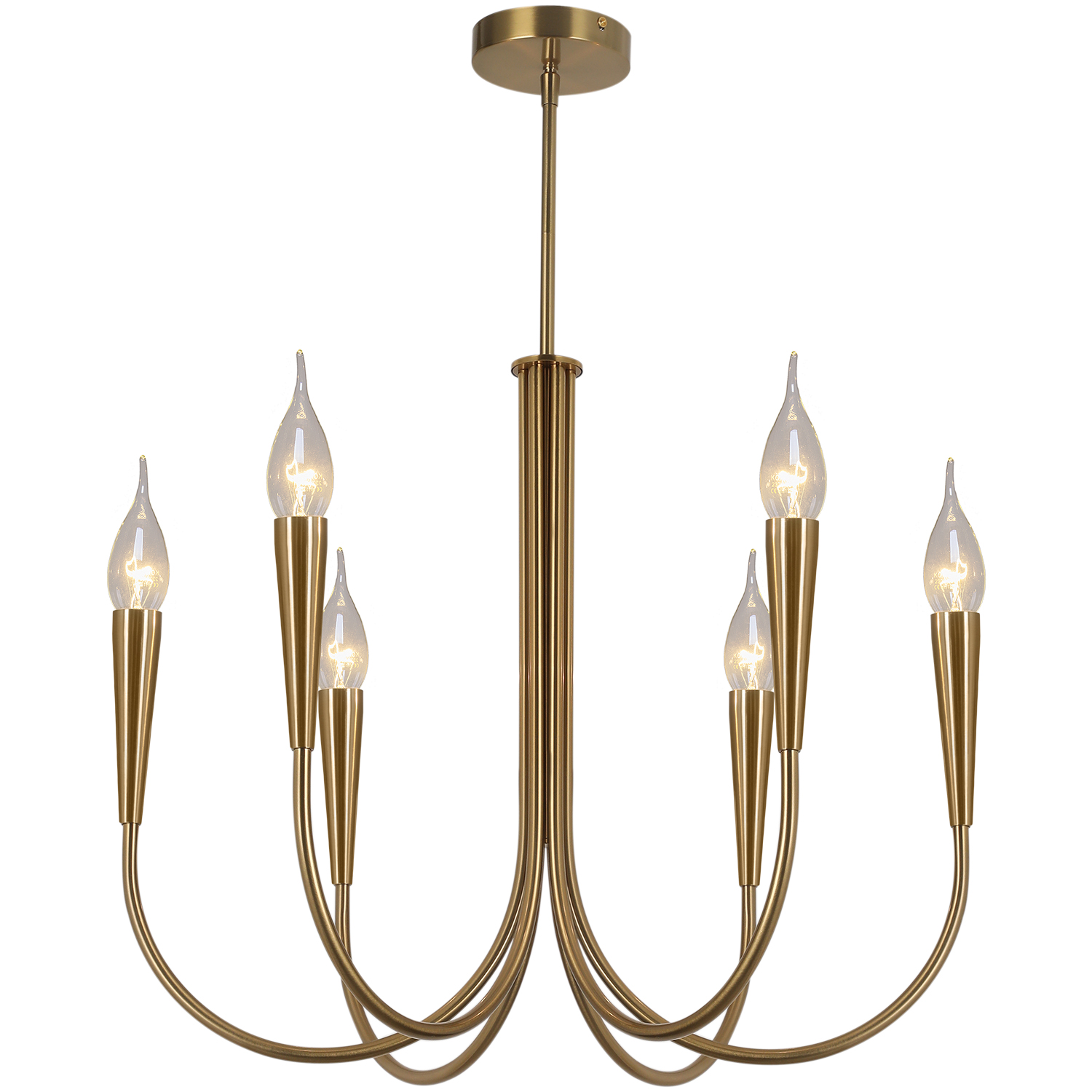IL0441-6P-79 BRASS VASE светильник потолочный