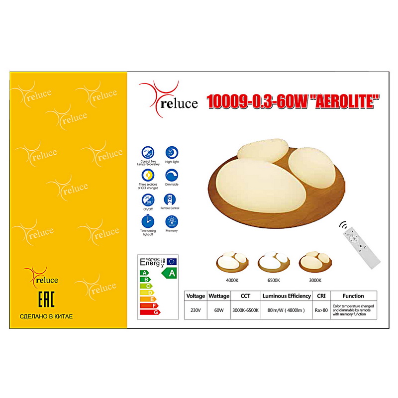 10009-0.3-60W AEROLITE светильник потолочный