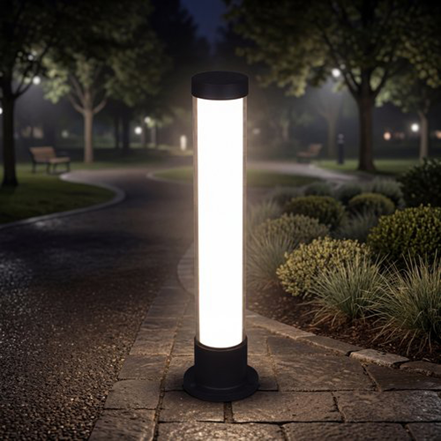 09985-0.7-001JH 0.6M LED18W  BK RLOS фонарь