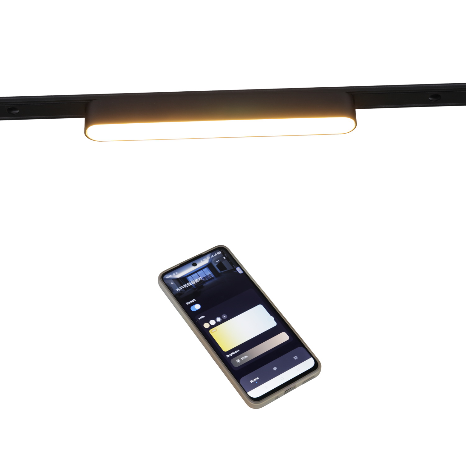 13001-9.3-001UR magnetic LED12W BK CCT+SMART