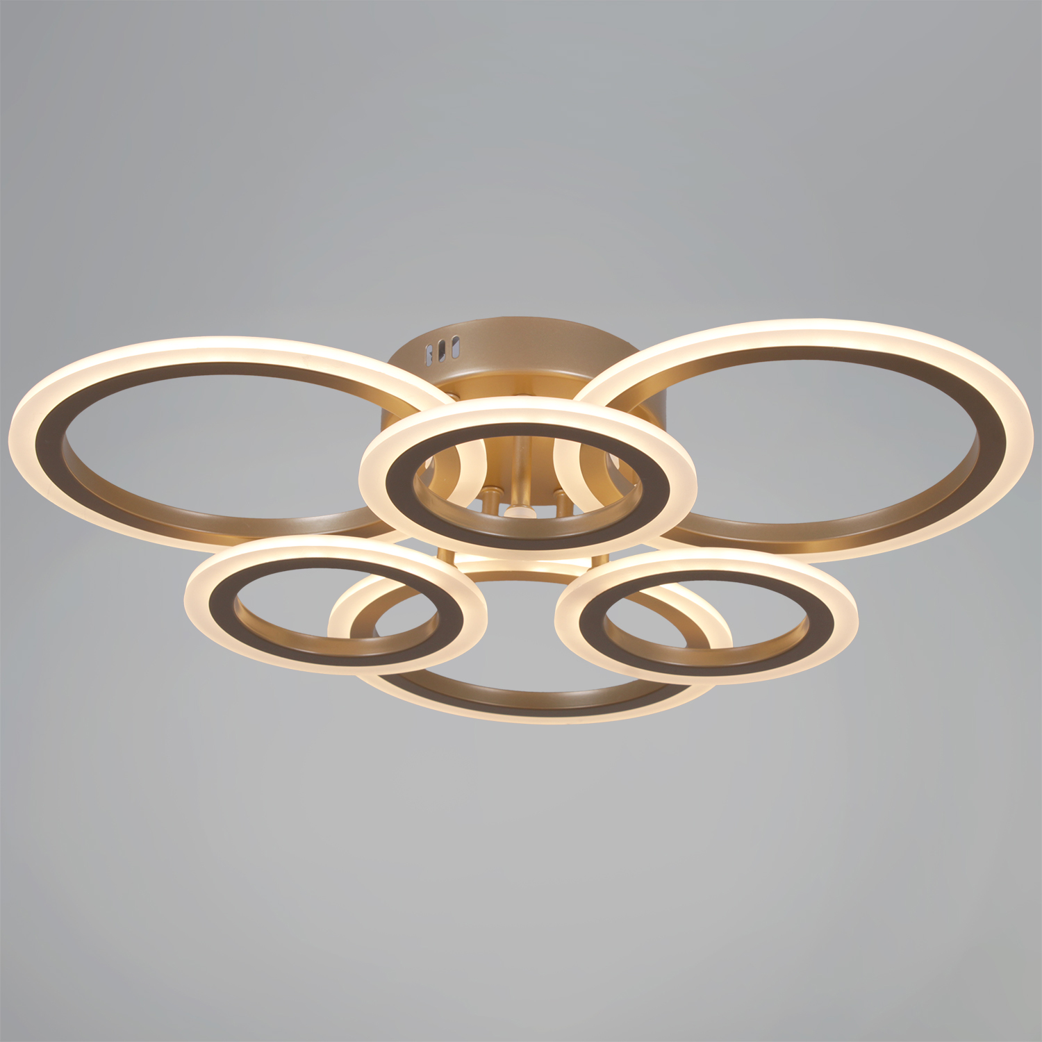 CLL 05789-0.3-3+3A MATT GOLD светильник потолочный