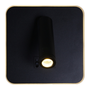 86202-9.2-001KT "L" LED12W BK светильник настенный