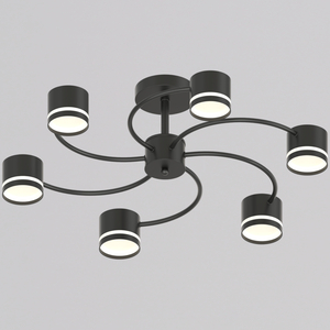 26730-0.3-06 GX53 BK светильник потолочный