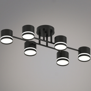 77730-0.3-06 GX53 BK светильник потолочный