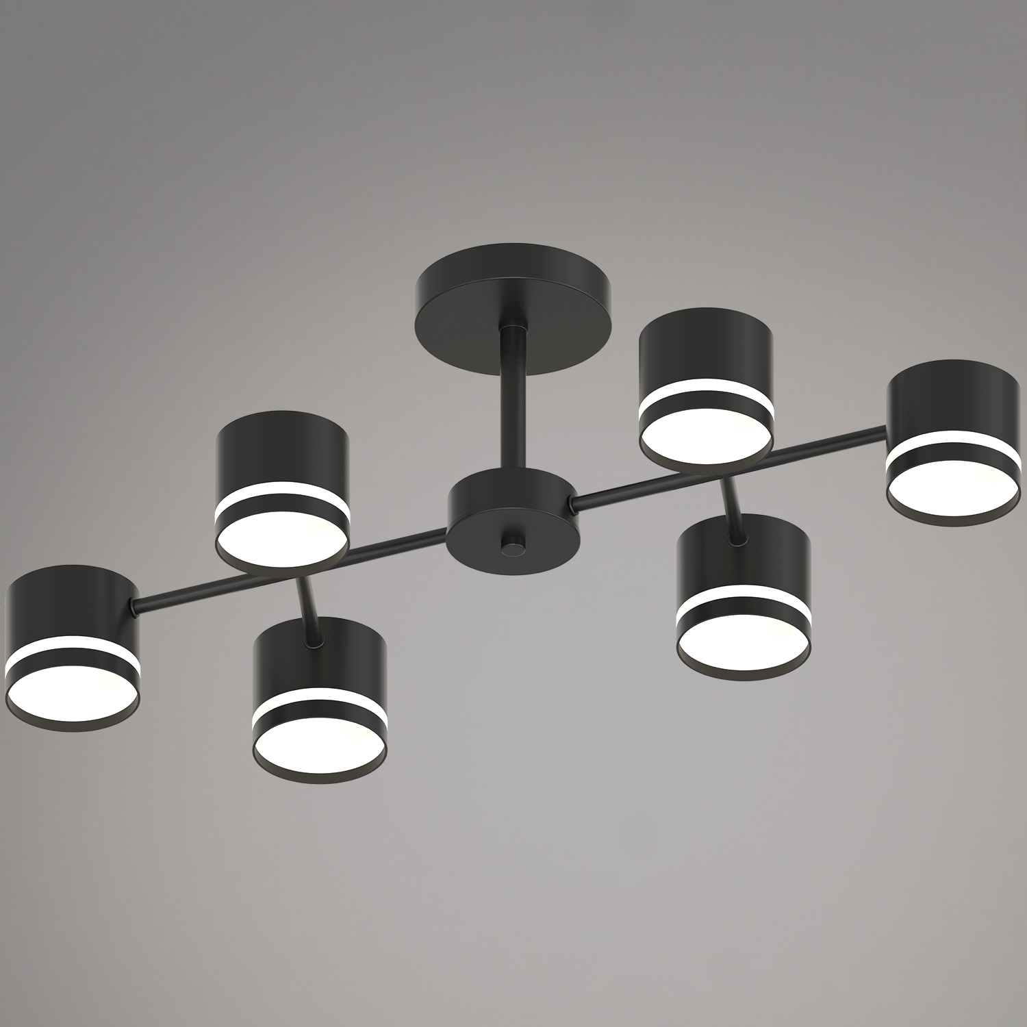 96730-0.3-06 GX53 BK светильник потолочный